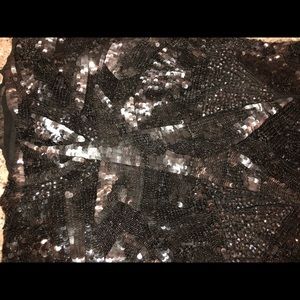 Sequins black dress